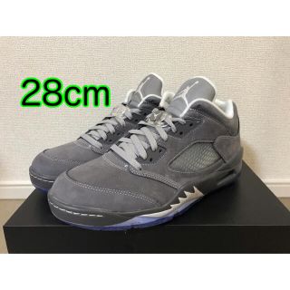 ナイキ(NIKE)の★値下★ナイキゴルフエアジョーダン5《28センチ》ウルフグレー　日本完売品　(シューズ)