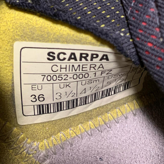 SCARPA(スカルパ)のスカルパ キメラ スポーツ/アウトドアのアウトドア(登山用品)の商品写真