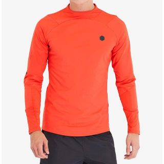 アンダーアーマー(UNDER ARMOUR)のアンダーアーマー 長袖 シャツ XXL ３L 赤 レッド モック(Tシャツ/カットソー(七分/長袖))