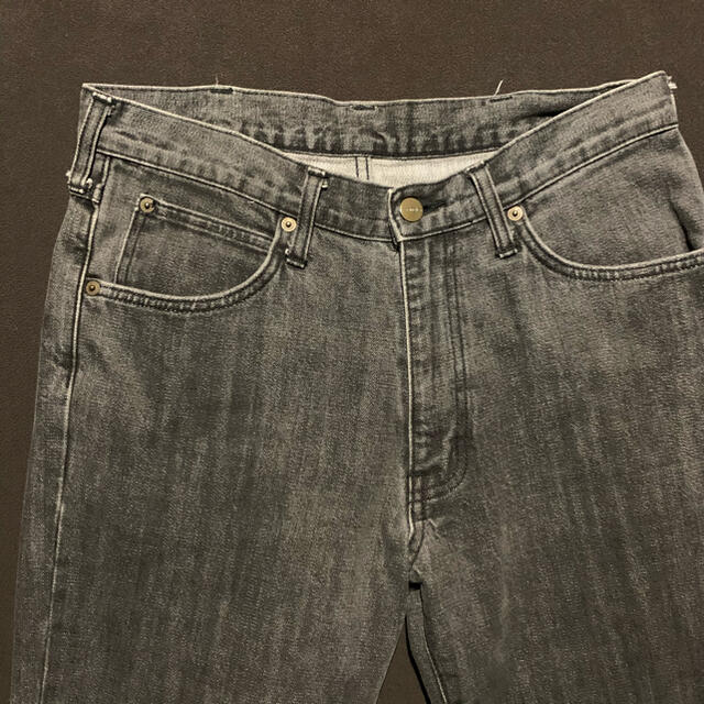 Wrangler(ラングラー)のWrangler ラングラー　ブラック　デニム ワイドデニム ジーンズ メンズのパンツ(デニム/ジーンズ)の商品写真