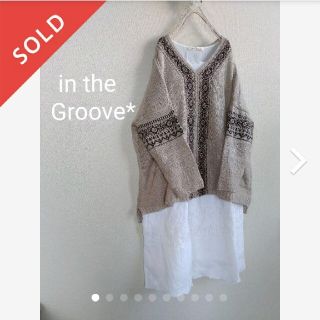 インザグルーヴ(in the groove)の購入不可専用☆インザグルーブ ノルディック柄が可愛いニット(ニット/セーター)