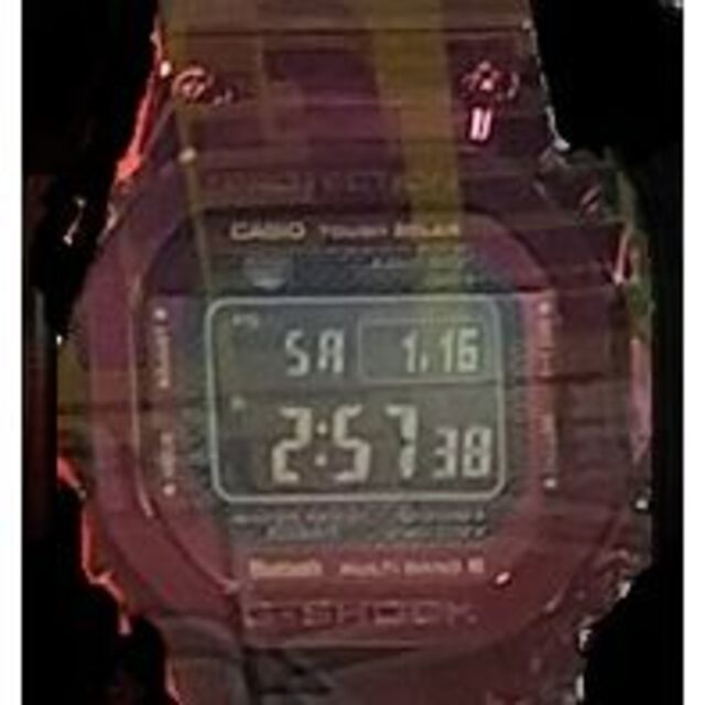 G-SHOCK(ジーショック)の超人気モデル　カシオ　G-SHOCK　GMW-B5000RD-4JF メンズの時計(腕時計(デジタル))の商品写真