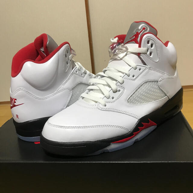 nike air jordan 5 og fire red 28.5 国内正規品