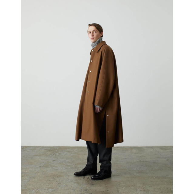 The CLASIK】20aw bal collar poncho | myglobaltax.com