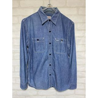 フラットヘッド(THE FLAT HEAD)の美品　FLATHEAD フラットヘッド　シャンブレーシャツ デニムシャツ(シャツ)