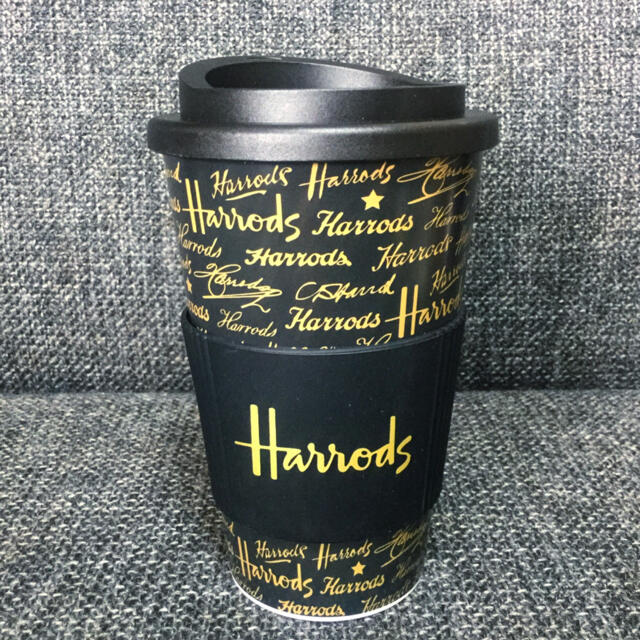 Harrods(ハロッズ)のハロッズ☆ロゴ入りタンブラー インテリア/住まい/日用品のキッチン/食器(タンブラー)の商品写真