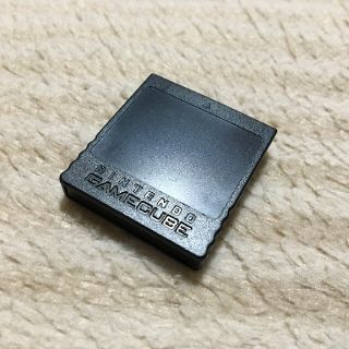 ニンテンドーゲームキューブ(ニンテンドーゲームキューブ)のゲームキューブ　メモリーカード　251ブロック(家庭用ゲーム機本体)