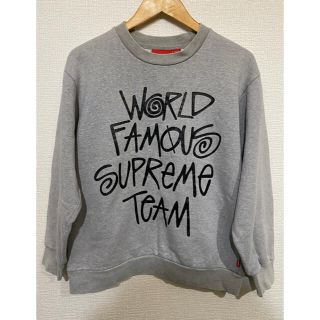 シュプリーム(Supreme)の名作 初期 Supreme シュプリーム world famous トレーナー(スウェット)