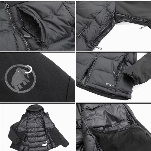 Mammut(マムート)のマムート ハイブリッド ジャケット メンズのジャケット/アウター(ダウンジャケット)の商品写真
