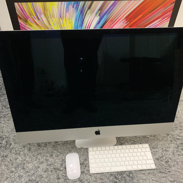 Mac (Apple)(マック)のApple iMac 27inch 2020 3.3Ghz 24G 512GB スマホ/家電/カメラのPC/タブレット(デスクトップ型PC)の商品写真