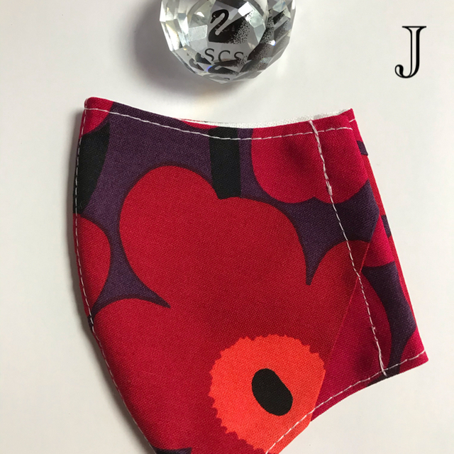 marimekko(マリメッコ)の♪マリメッコパッチワークインナーマスク♪1点♪ ハンドメイドのハンドメイド その他(その他)の商品写真