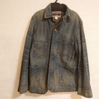 ダブルアールエル(RRL)のRALPH LAUREN RRL インディゴデニムジャケット(Gジャン/デニムジャケット)