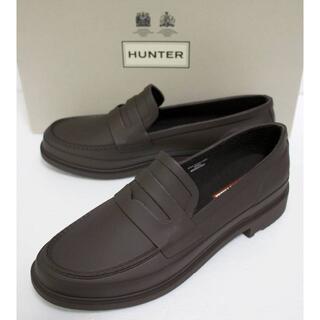 ハンター(HUNTER)の定価16500 新品 本物 HUNTER メンズ ローファー JP27 2026(長靴/レインシューズ)