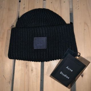 アクネ(ACNE)の新品 acne studios pancy N face ビーニー(ニット帽/ビーニー)