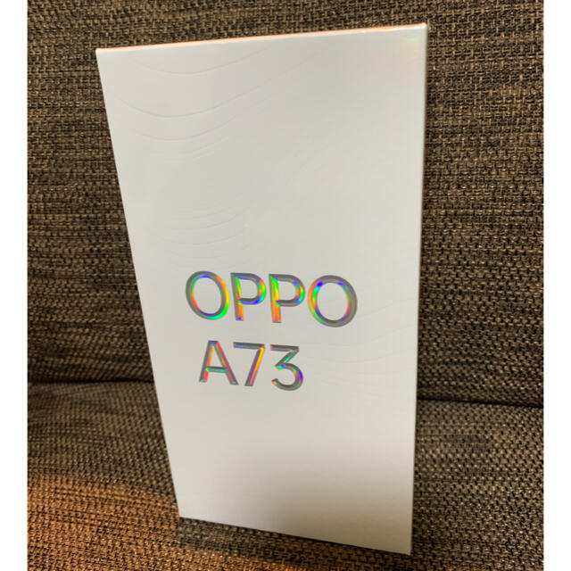 OPPO(オッポ)の【新品】OPPO A73 ネービー ブルー simフリースマートフォン スマホ/家電/カメラのスマートフォン/携帯電話(スマートフォン本体)の商品写真