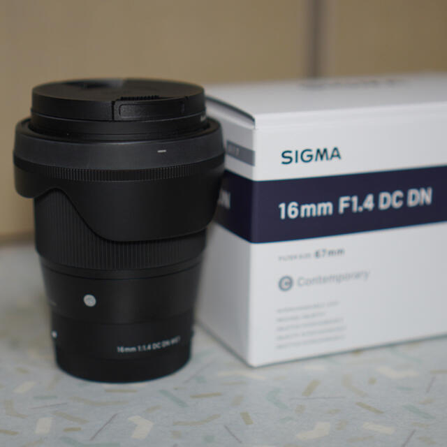 美品】SIGMA 16mm F1.4 DC DN Sony Eマウント -