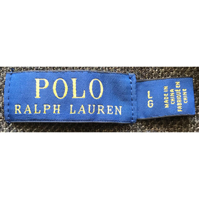 POLO RALPH LAUREN(ポロラルフローレン)の別格の存在感 圧巻の虎×カモフラ柄 ラルフローレン タイガー ニットカーディガン メンズのトップス(カーディガン)の商品写真