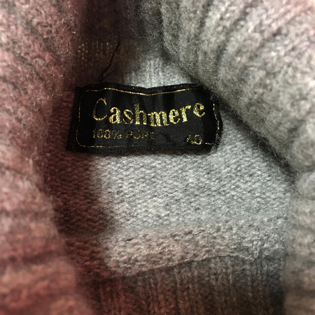 Cashmere 100% PURE タートルネックセーター レディースのトップス(ニット/セーター)の商品写真