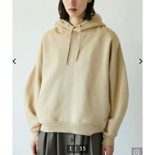 マウジー(moussy)のmoussy COCOON SLEEVE HOODIE(パーカー)