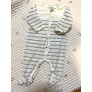 プチバトー(PETIT BATEAU)のプチバトー　カバーオール　7075(カバーオール)