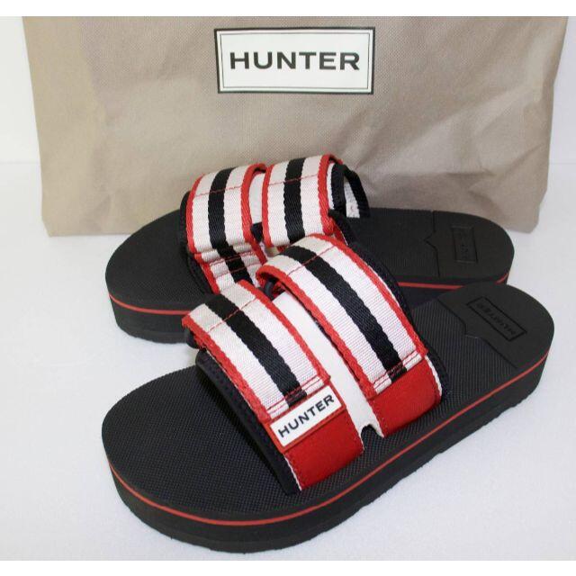 HUNTER(ハンター)の定価10000 新品 本物 HUNTER レディース ビーチ JP24 2063 レディースの靴/シューズ(サンダル)の商品写真