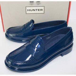 ハンター(HUNTER)の定価16500 新品 本物 HUNTER ローファー JP23 2069(レインブーツ/長靴)