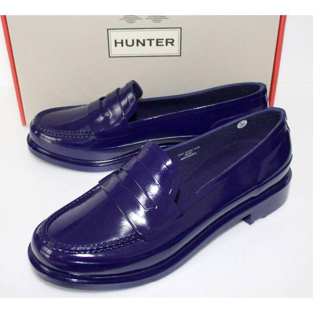 定価17600 新品 本物 HUNTER 靴 ローファー JP27 013