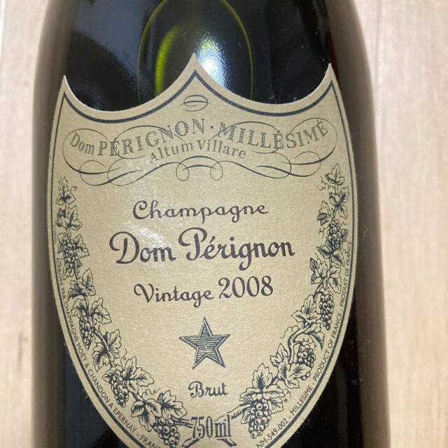 Dom Pérignon(ドンペリニヨン)のドンペリニヨン ヴィンテージ 2008年 750ml シャンパン 食品/飲料/酒の酒(シャンパン/スパークリングワイン)の商品写真