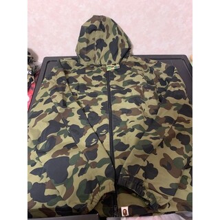 アベイシングエイプ(A BATHING APE)のエイプ　ナイロンジャケット3XL(ナイロンジャケット)