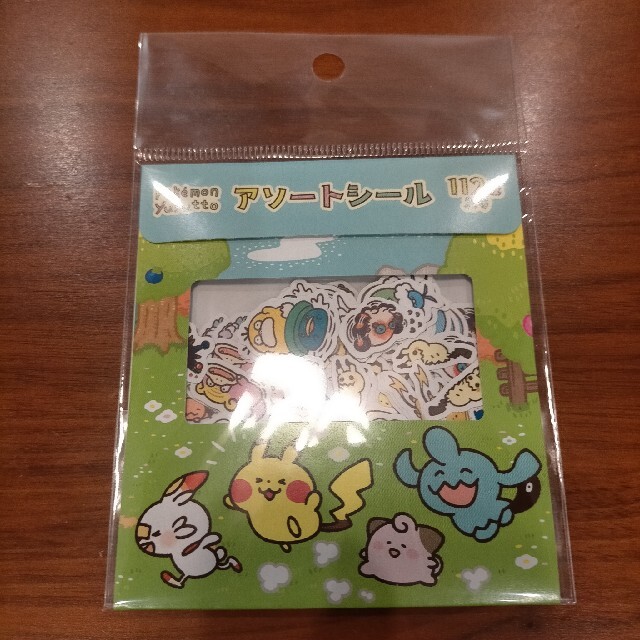 ポケモン(ポケモン)のアソートシール Pokémon Yurutto エンタメ/ホビーのおもちゃ/ぬいぐるみ(キャラクターグッズ)の商品写真