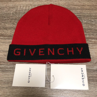 ジバンシィ(GIVENCHY)の新品未使用　ジバンシー　GIVENCHY ニット帽　ニットキャップ　ウール(ニット帽/ビーニー)