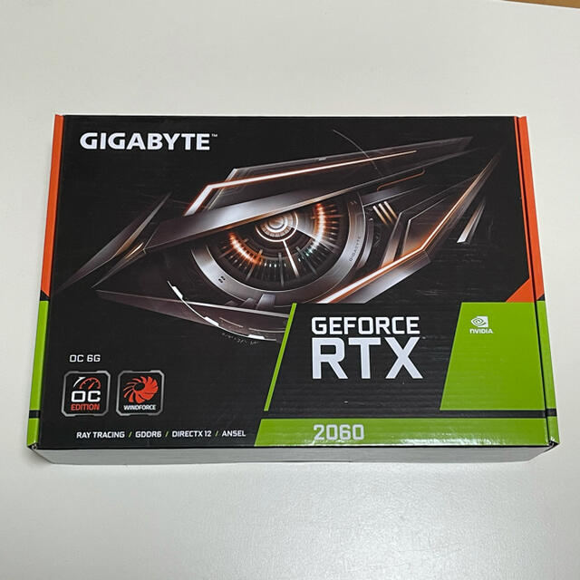 PCパーツ【美品】GIGABYTE RTX2060 6GB