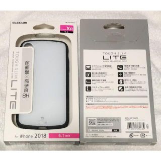 エレコム(ELECOM)のiPhone XR 耐衝撃衝撃吸収 TOUGH SLIM LITE  W 685(iPhoneケース)