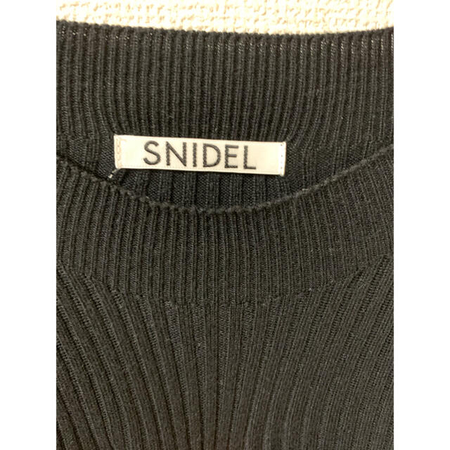 SNIDEL(スナイデル)のスナイデルニットワンピース レディースのワンピース(ロングワンピース/マキシワンピース)の商品写真