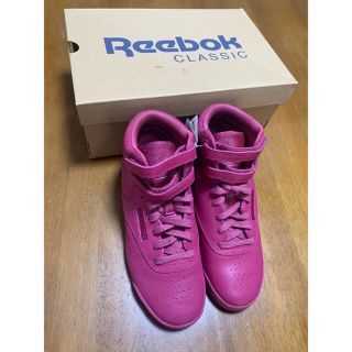 リーボック(Reebok)のフリースタイル ハイ フェイス　カラー: ツイステッドベリー(スニーカー)