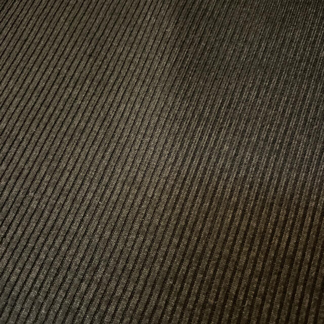 JEANASIS(ジーナシス)の長袖 カットソー ロンT リブカットソー  黒　ブラック　vカット レディースのトップス(Tシャツ(長袖/七分))の商品写真