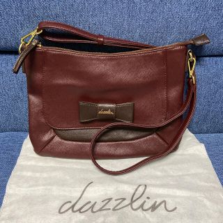 ダズリン(dazzlin)の極美品❤︎ダズリン❤︎コンパクト　ショルダーバッグ❤︎ブラウン(ショルダーバッグ)