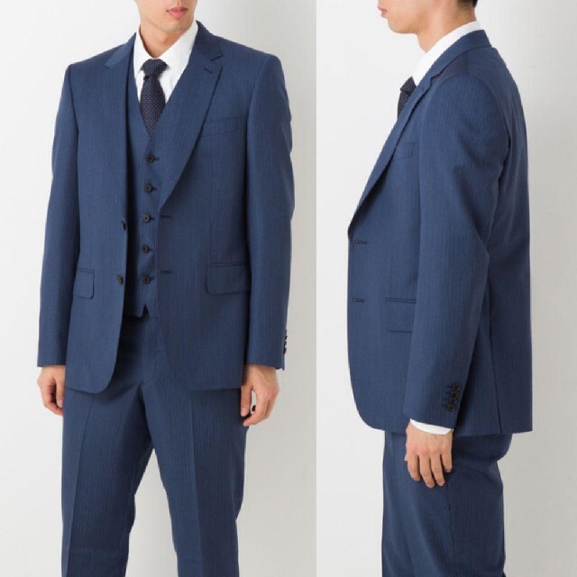 美品★定価11万Paul Smith スーツS　ゼニアZegna  AW秋冬