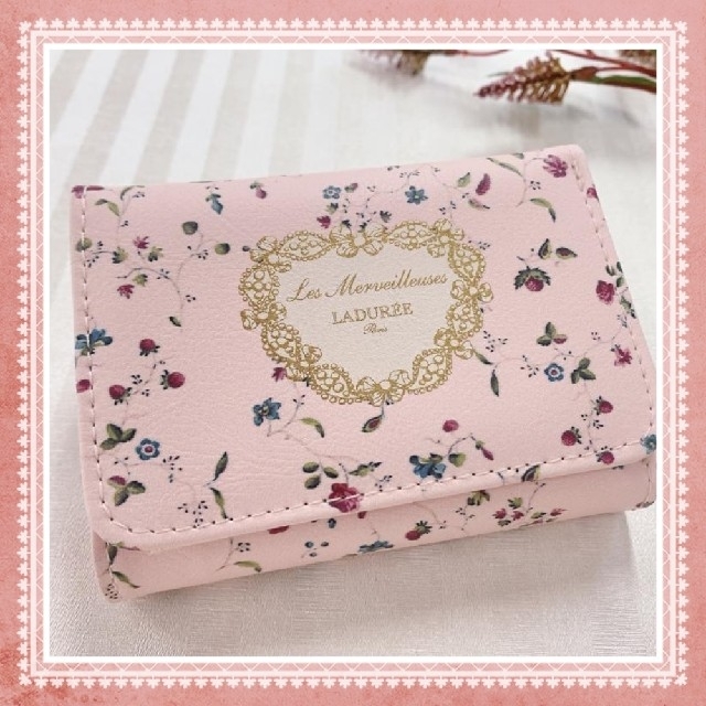 LADUREE(ラデュレ)のラデュレ ミニ財布 ウォレット LADURÉE 付録 グロー レディースのファッション小物(財布)の商品写真