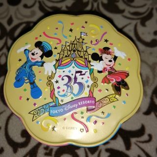 ディズニー(Disney)のディズニーお菓子の空き缶(キャラクターグッズ)