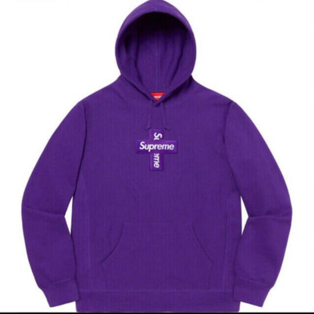 Supreme - Supreme®Cross Box Logo Hooded Sweatshirt