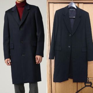 カシミヤ100 ポールスミス 16AW シングル チェスターコート