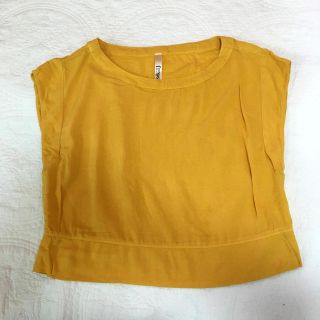 古着 ショート丈トップス(Tシャツ(半袖/袖なし))