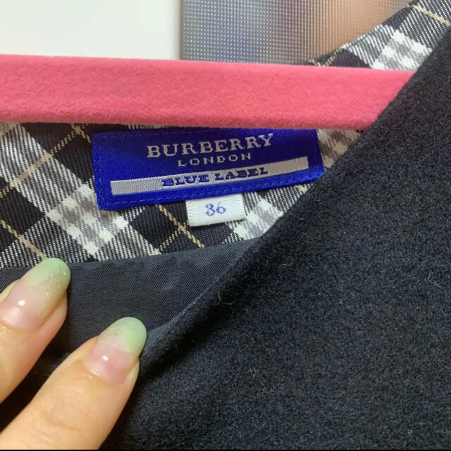 BURBERRY BLUE LABEL(バーバリーブルーレーベル)のバーバリー　ワンピース美品 レディースのワンピース(ミニワンピース)の商品写真