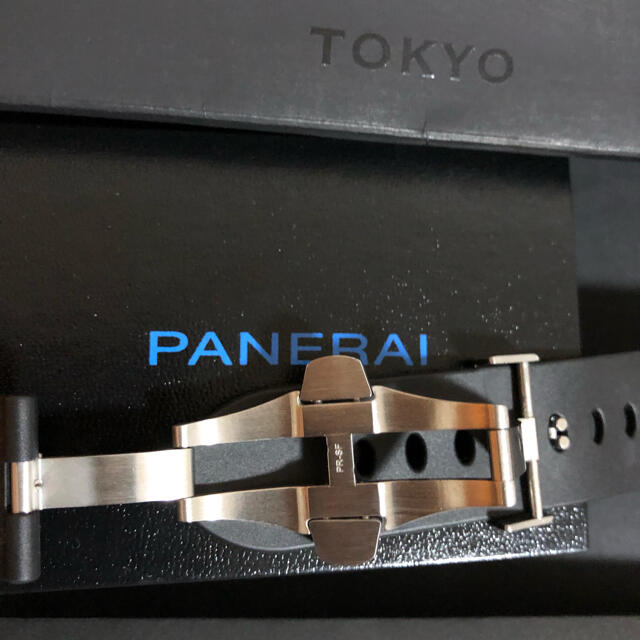 正規品 PANERAI 純正 Dバックル カウッチュー ロゴベルト 正規店