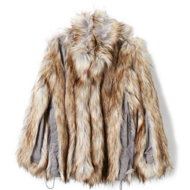 PERVERSE Double Face Nylon Fur Coat ジャケット/アウター ジャケット