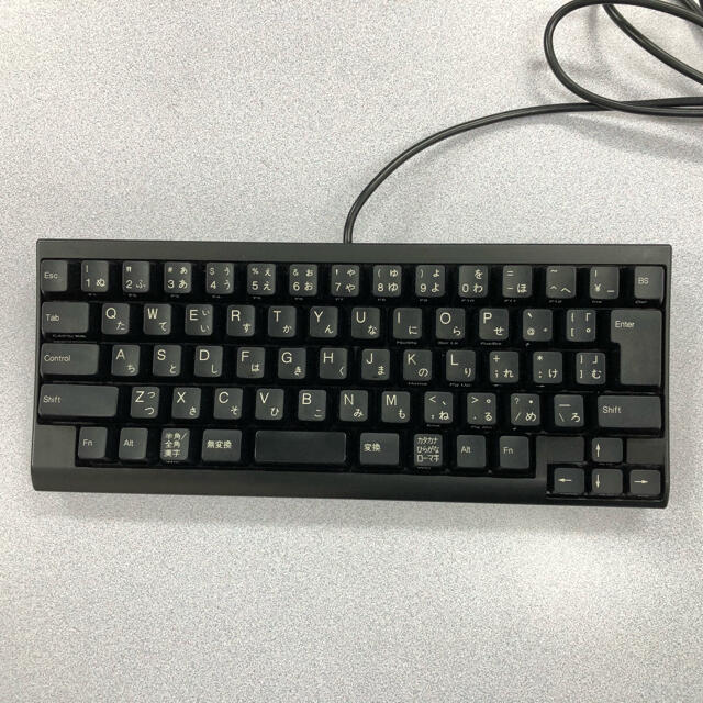 富士通(フジツウ)のhhkb lite2 KB-0010 ps2接続　日本語配列 スマホ/家電/カメラのPC/タブレット(PC周辺機器)の商品写真