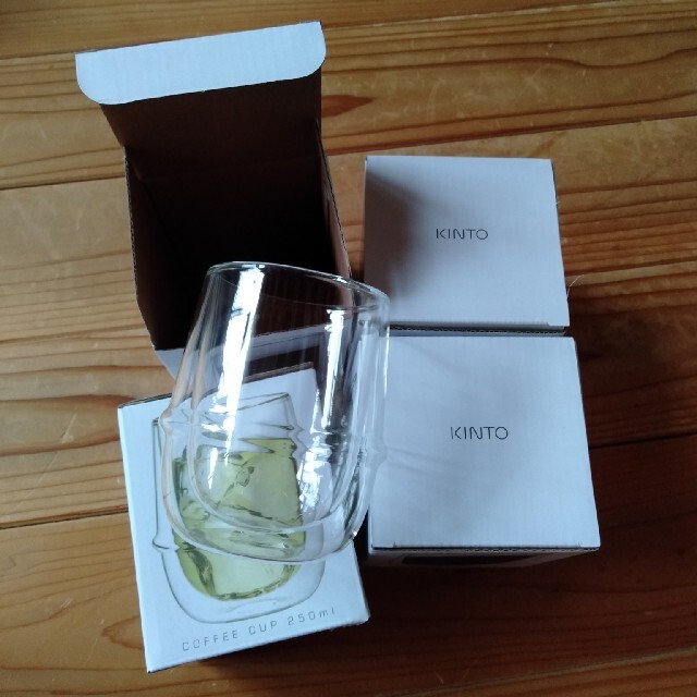 KINTO KRONOS クロノス ダブルウォール コーヒーカップ 250ml