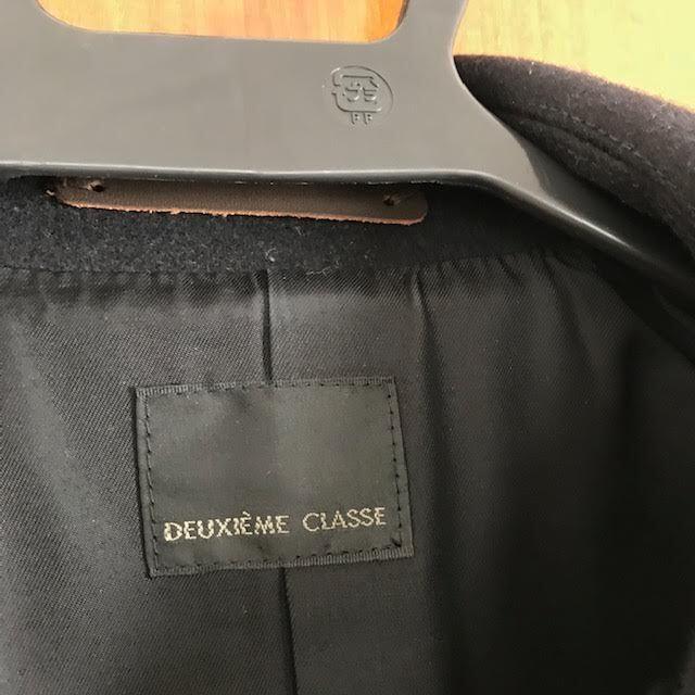 DEUXIEME CLASSE(ドゥーズィエムクラス)の4万5100円 Deuxieme Classe 金ボタン Ｐコート レディースのジャケット/アウター(ピーコート)の商品写真