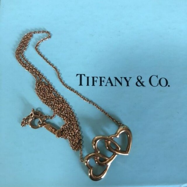 Tiffany & Co.(ティファニー)の値下げ！  Tiffany& Co.  オープントリプルハートネックレス レディースのアクセサリー(ネックレス)の商品写真